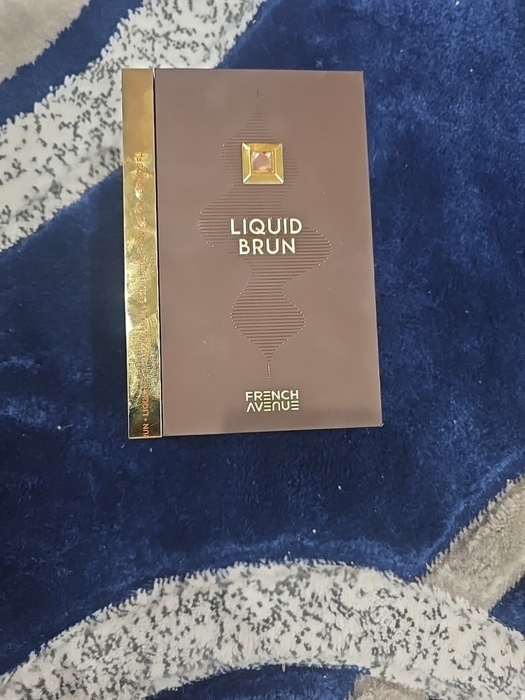 LIQUID BRUN By FRENCH AVENUE EAU DE PARFUM SPRAY FOR MEN 3.4 Oz / 100 ml NEW!!!