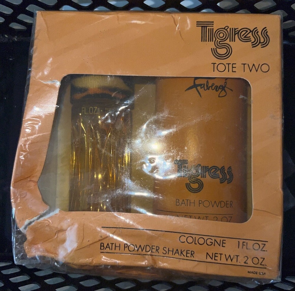 Faberge Tigress Tote Two 2 Piece Set New!!!!