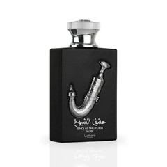 Ishq Al Shuyukh Silver Lattafa Pride for Unisex Eau de Parfum Spray,3.4 Ounce