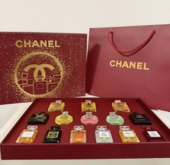 CHANEL 14 Piece Mini Perfume Gift Set New w/ Box Rare Collector Holiday Gift