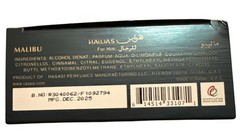 Rasasi Hawas Malibu EDP 100ml 3.4oz Men Tropical Citrus Summer Fragrance Cologne