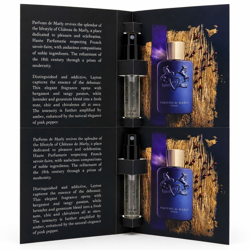 2 PCS LAYTON PARFUMS DE MARLY EDP SAMPLE SPRAY 1.5ML🌸Authentic