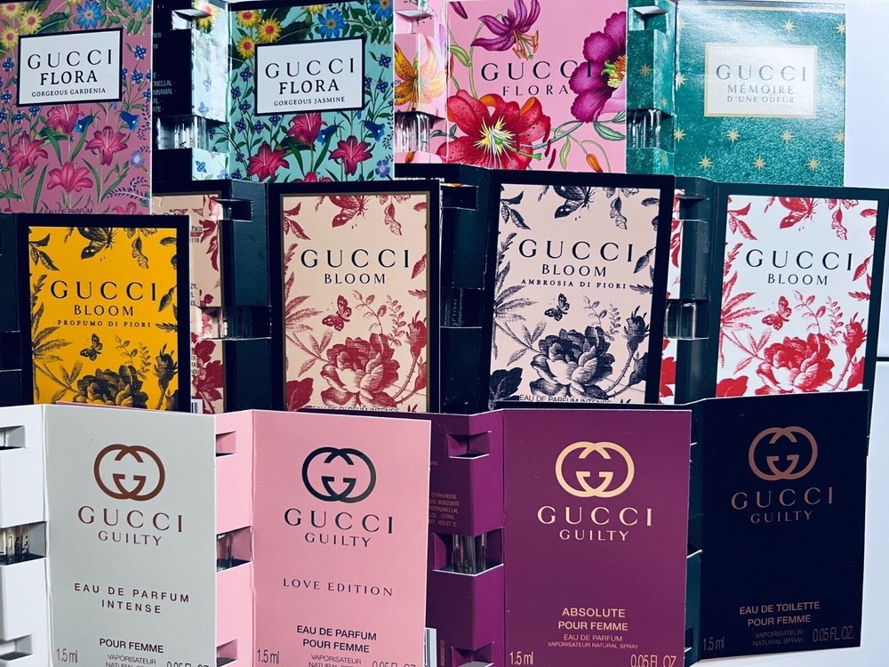 Gucci Perfume Sample Vials 1.5ml / 0.05oz -Choose Your Scent & Combined Shipping