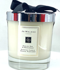 Jo Malone English Oak Redcurrant Scented Candle HEIGHT 2.48″ – NEW w/BOW