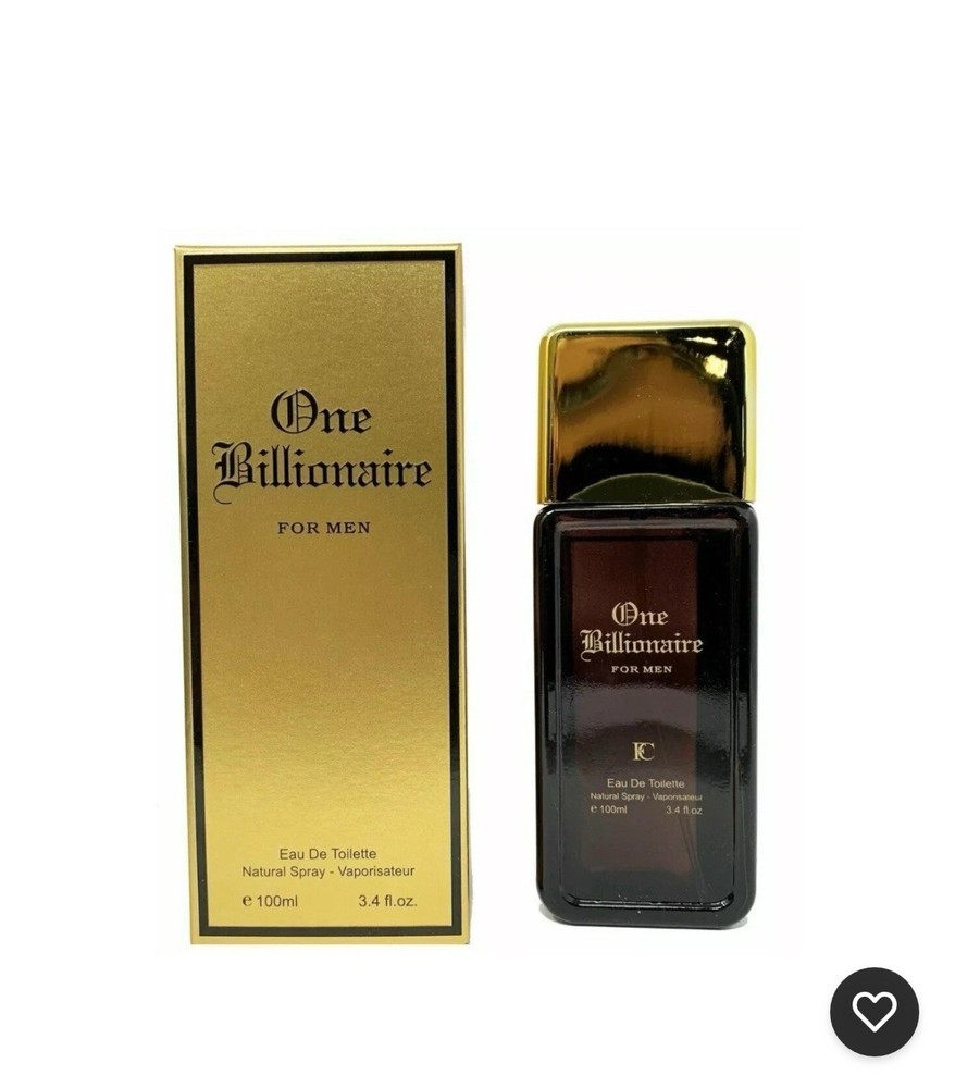FRAGRANCE COUTURE ONE BILLIONAIRE EDT SPRAY FOR MEN 3.4 Oz / 100 ml BRAND NEW!!!