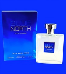 Jean Marc Paris Blue North Pour Homme Eau De Toilette Spray 3.4 oz/100 ml