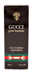 Vintage GUCCI POUR HOMME 30ml / 1 oz EDT Original Formula 1990s Finescents!