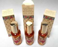 3 Avon Original Scent Night Magic Evening Musk Cologne Perfume Splash .5 oz NEW