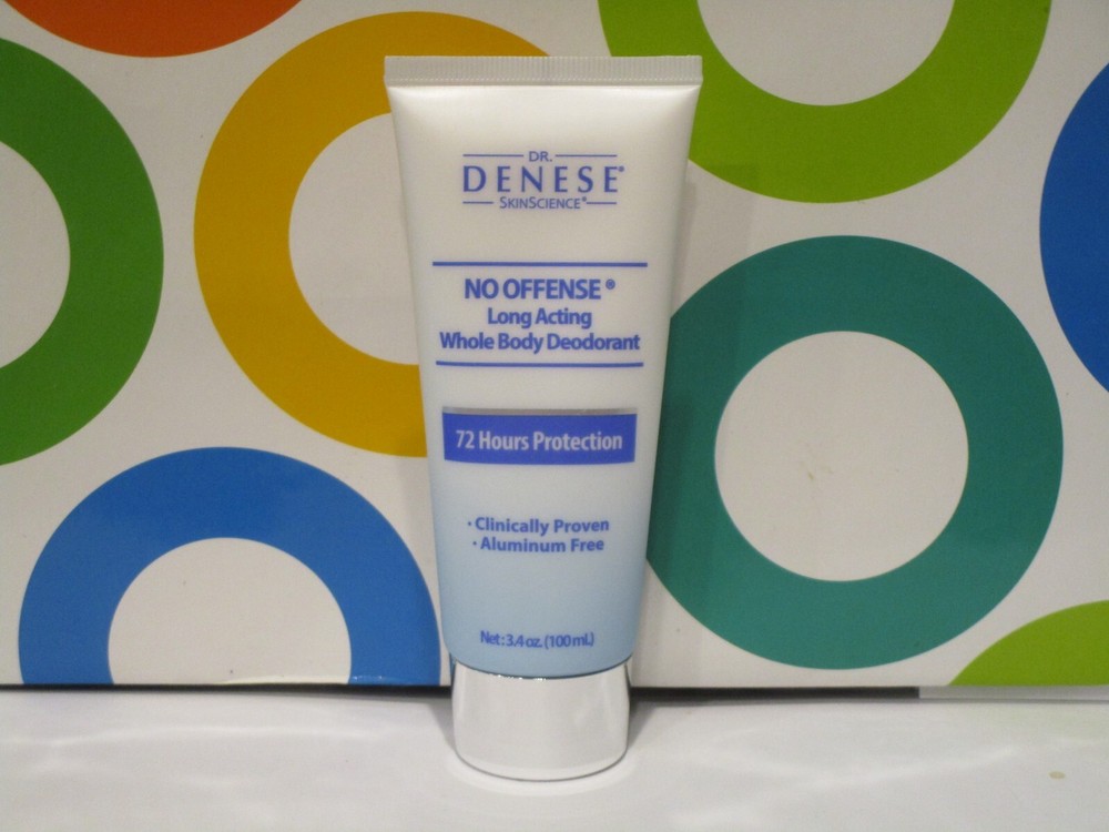 DR. DENESE ~ NO OFFENSE LONG ACTING WHOLE BODY DEODORANT ~ 3.4 OZ