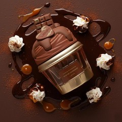 Lattafa Choco Overdose EDP, Give Me Gourmand, 75ml, Dark Chocolate Fudge Caramel