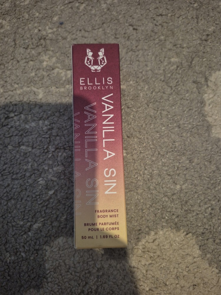 Ellis Brooklyn VANILLA SIN Hair & Body Fragrance Mist 50ml/1.69 fl oz NEW IN BOX