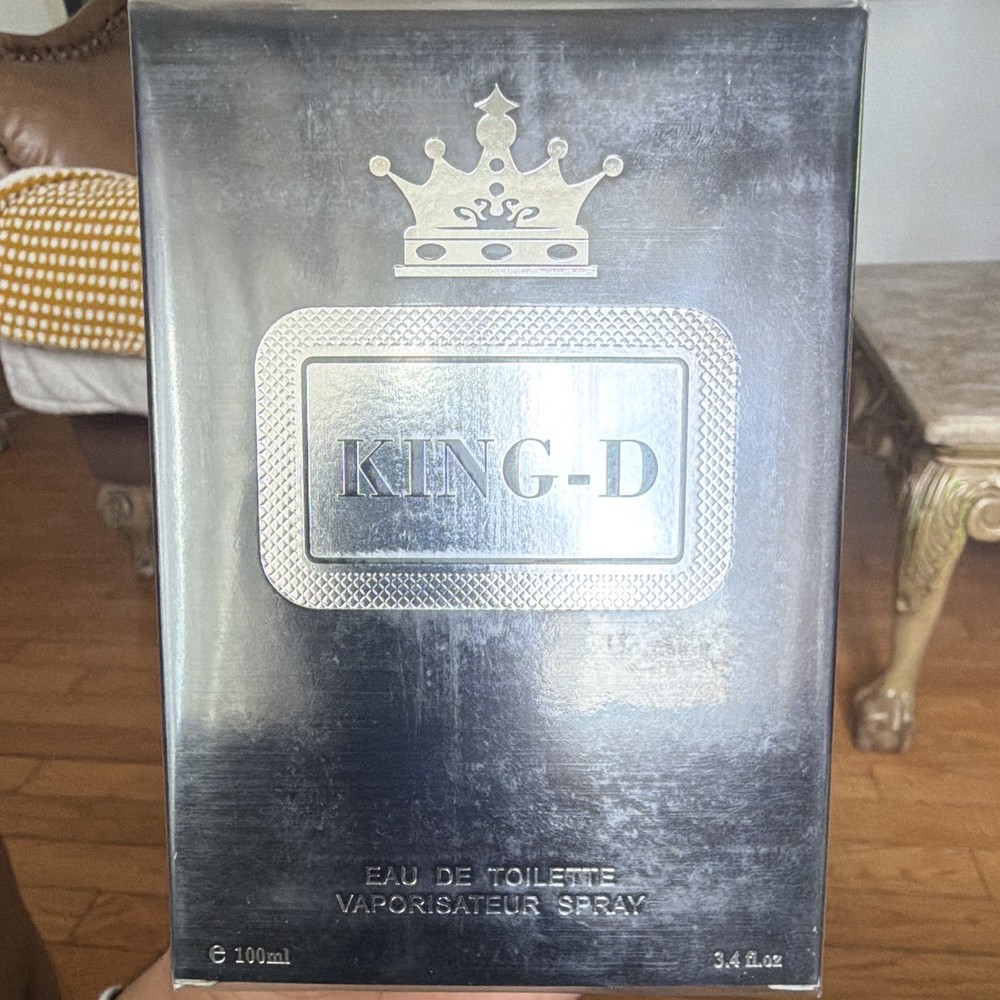 EBC Perfume Corporation USA KING-D Eau de Toilette Spray, 3.4 fl oz