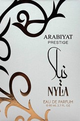 Arabiyat Prestige Nyla Eau De Parfum Spray For Women 2.7 Oz / 80 ml Brand New!!!