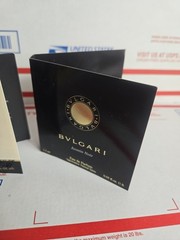Bvlgari MON JASMIN NOIR EDP 1.5 ml Spray .05oz Bulgari NEW DISCONTINUED & Extra