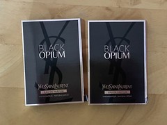 BNIB Yves Saint Laurent YSL Black Opium eau de parfum sample spray 1.2 ml .04 oz