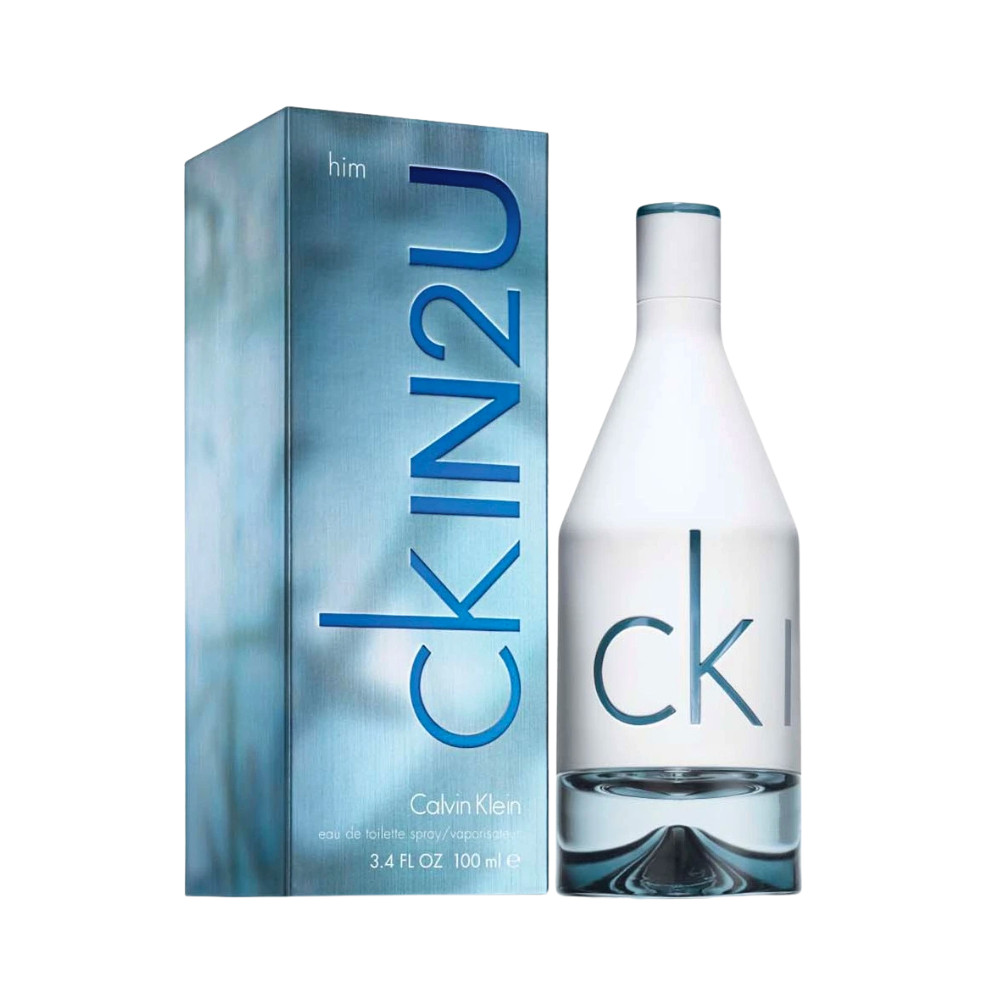 CK IN2U Him by Calvin Klein 3.3 / 3.4 oz EDT Spray New in Box