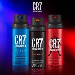Cristiano Ronaldo CR7 Play It Cool Men’s Body Spray 5.1 Fl Oz Long Lasting Scent