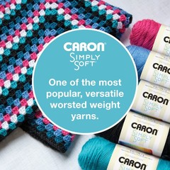 Simply Soft Soft Pink Yarn – 3 Pack of 170g/6oz – Acrylic – 4 Medium (Worsted…