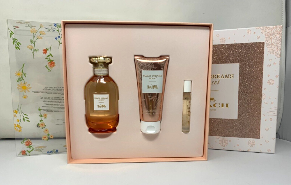 Coach Dreams Sunset Eau De Parfum 3Pcs Gift Set for Women by Coach