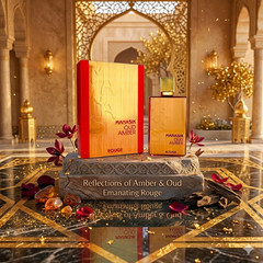 MANASIK Oud Amber Rouge 100ml 3.4oz EDP Perfume Luxury BR540 Alternative Unisex