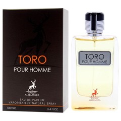 Toro by Maison Alhambra – 3.4 oz EDP Spray | Fresh Citrus-Wood Musk Fragrance