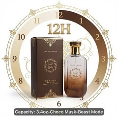 Render Woody Chocolate Musk Eau de Parfum Spray Long Lasting 3.4 fl oz
