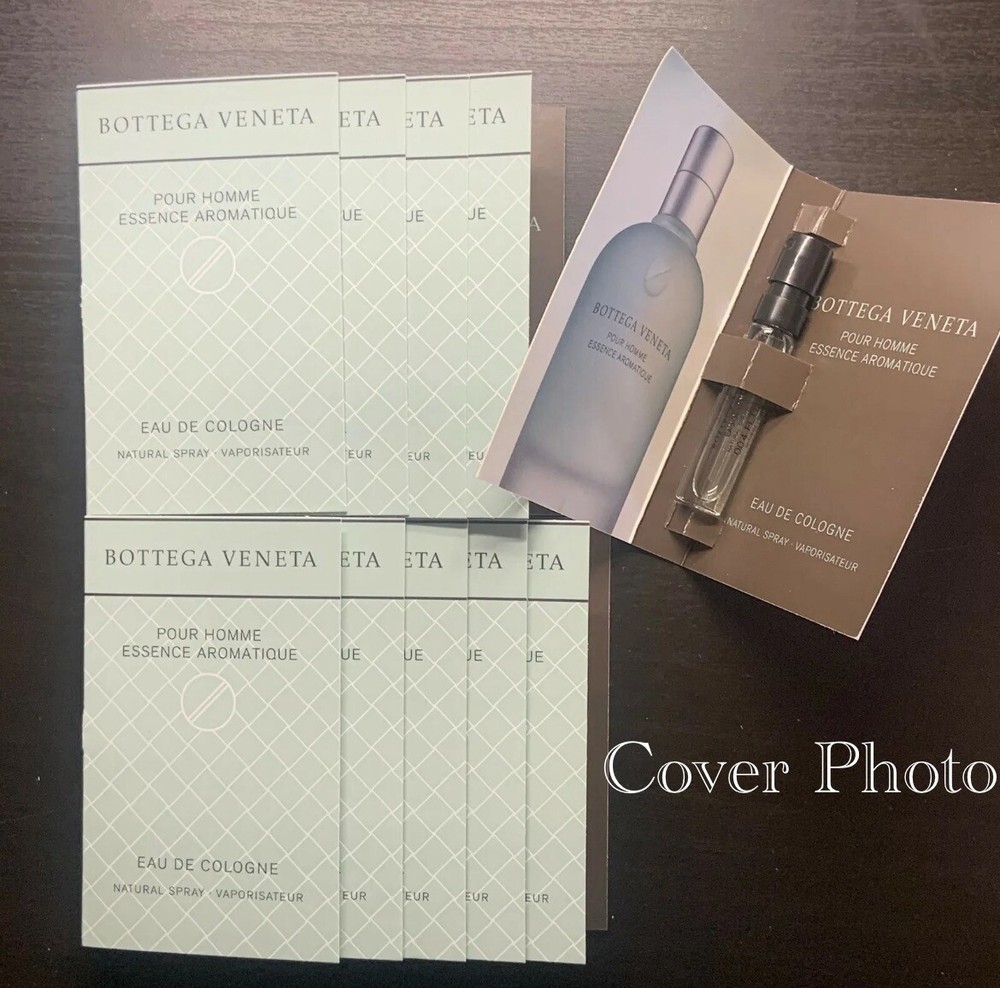 Bottega Veneta Pour Homme For MEN Essence Aromatique EDT 1.2ML / 0.04oz LOT Deal