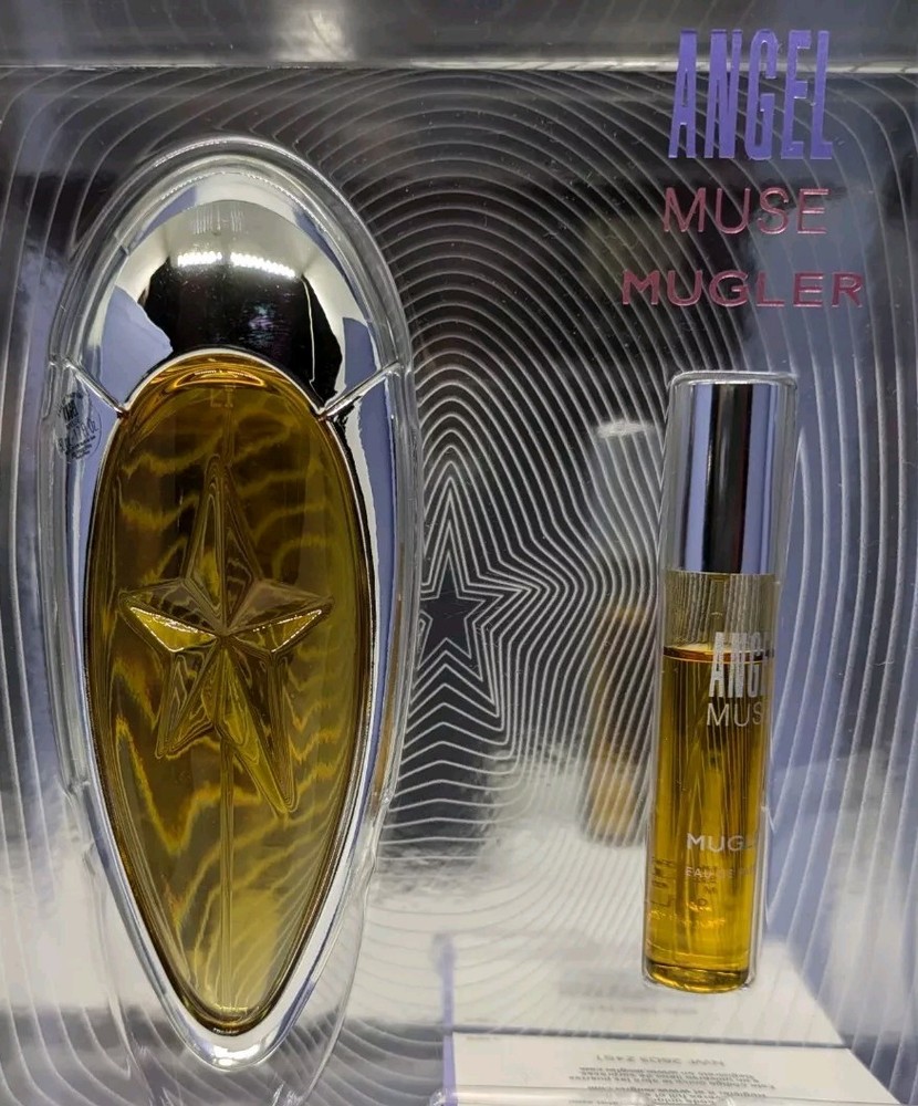 ANGEL MUSE BY MUGLER EDP 1.7oz-50mL + Travel Size DISCONTINUED 100% Authentic