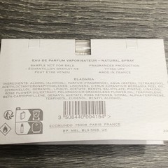 Creed Eladaria Eau De Parfum Sample Spray 2ml on Fragrance Card