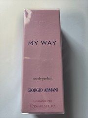 Giorgio Armani MY WAY EAU DE PARFUM TRAVEL SPRAY 0.5 oz 15ml ~ NEW IN BOX ~