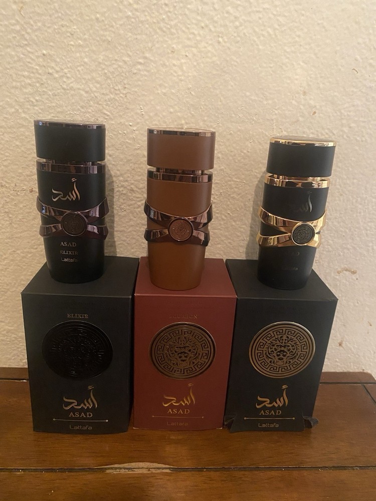 Lattafa Asad, elixir, Bourbon Lot. Clones, Niche, HUGO BOSS, YSL, SWEET 🔥