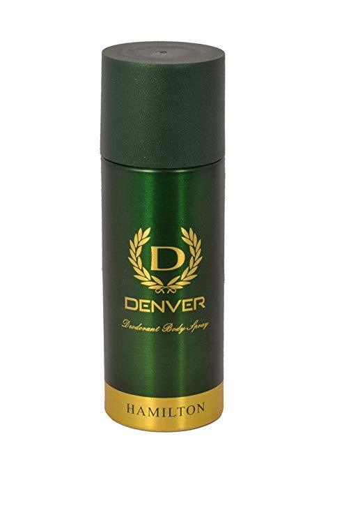 NEW DENVER HAMILTON DEODORANT BODY SPRAY FOR MEN WITH WORLDWIDE SHIPPING- 165 ML