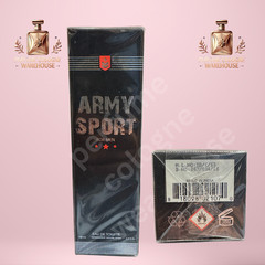 Army Sport Men’s 3.4oz EDT Spray Long Lasting Warm Fragrance Fast Shipping Brand