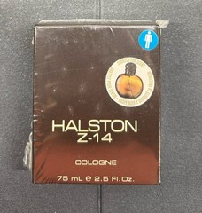 Halston Z-14 Cologne for Men 2.5oz Splash SEALED / Scratch & Sniff w/Aftershave
