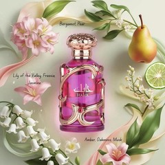 Lattafa Habik for Women – Floral, Fruity, Fresh, Musky, EDP 3.4 oz, Long Lasting