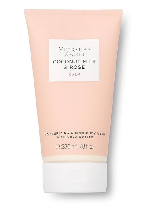 COCONUT MILK & ROSE Victoria’s Secret 8 Oz 236 ml Cream Body Wash + Shea Butter