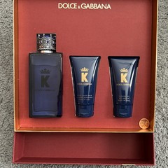 DOLCE & GABBANA EDP Spray 3.3oz, After Shave Balm 1.7oz, Shower Gel 1.7oz NIB