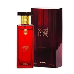 Ajmal Sacred Love Eau De Parfum Women 50ml Soft Floral Musk Spray FS