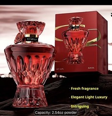 Luxury perfume 2.54oz Red crystal perfume For Women smelling Luxury