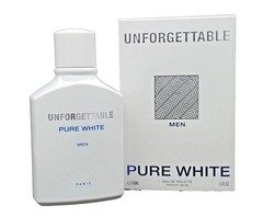 Glenn Perri Unforgettable Men Pure White EDT Spray 3.4 FL. OZ. Sealed Box.
