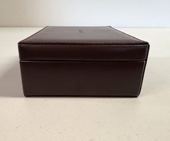 Vintage Aramis Faux Leather Box With 3-Piece Gift Set New Old Set