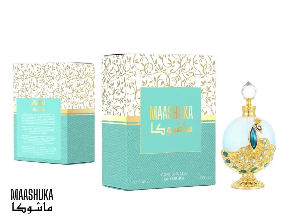 Maashuka perfume oil by Le Chameau 30ml Peacock collection