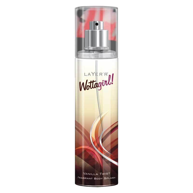 Layer’r Wottagirl Body Spray, Vanilla Twist, 135ml -FREE SHIPPING
