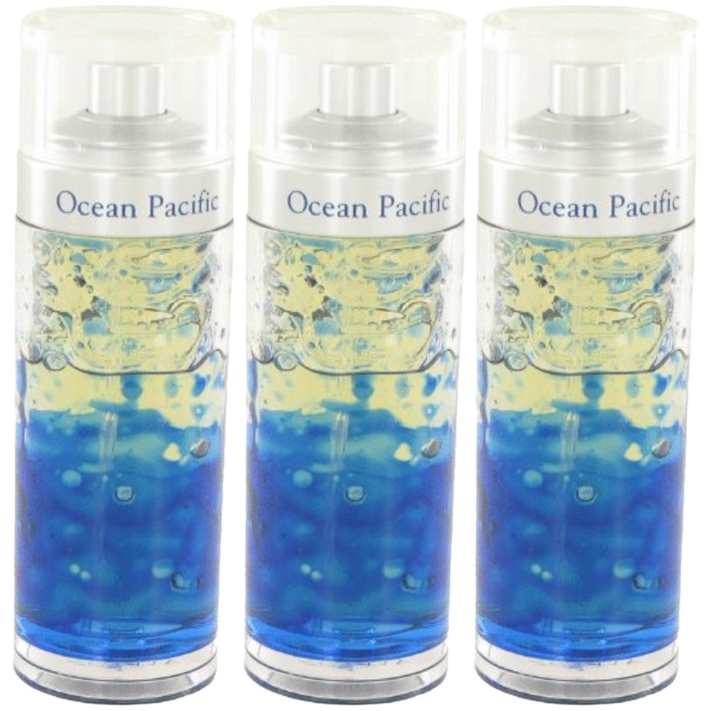 3-Pack New Ocean Pacific By Ocean Pacific Cologne Spray 1.7 Oz NEW WITHOUT BOX