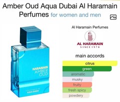 Al Haramain Amber Oud Aqua Dubai Men EDP 2oz
