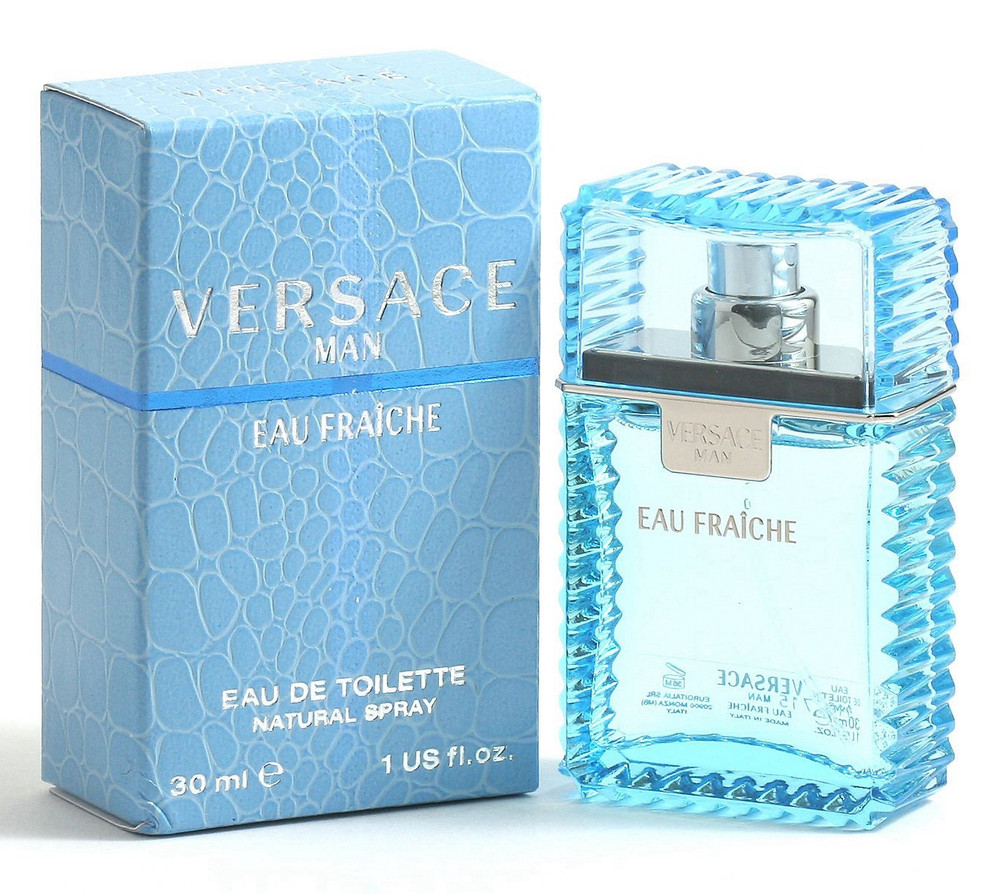 Versace Man Eau Fraiche Eau de Toilette Spray, Regular Size 30ml