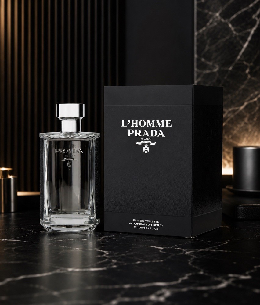 Prada L’Homme EDT 3.4 oz 100ml Men’s Eau de Toilette Spray New Sealed Authentic