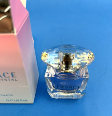 Versace Bright Crystal ~ Eau de Toilette ~ Miniature 0.17 US fl oz. Splash
