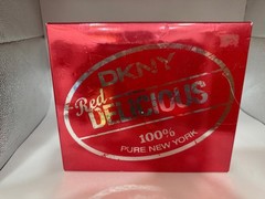 DKNY RED DELICIOUS 2 PCS GIFT SET 1.7 FL OZ EDP 3.4 FL OZ BODY LOTION