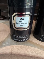 Vintage Mens Royal Copenhagen Deodorant Stick x 2 Set NOS